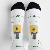 Chaussette Lucky Shamrock Scottie (Haut)