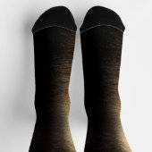 Chaussette Lumières Abstraites mer brillant bronzé réflexion (Haut)