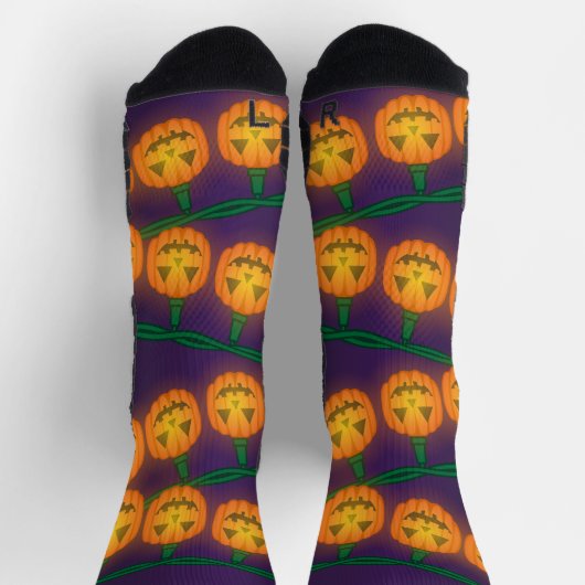 Chaussette Lumières de Citrouille (Haut)