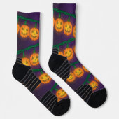 Chaussette Lumières de Citrouille (Droite)