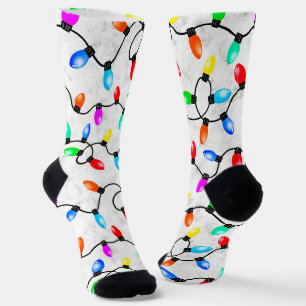 Chaussette Lumières de Noël dans la neige