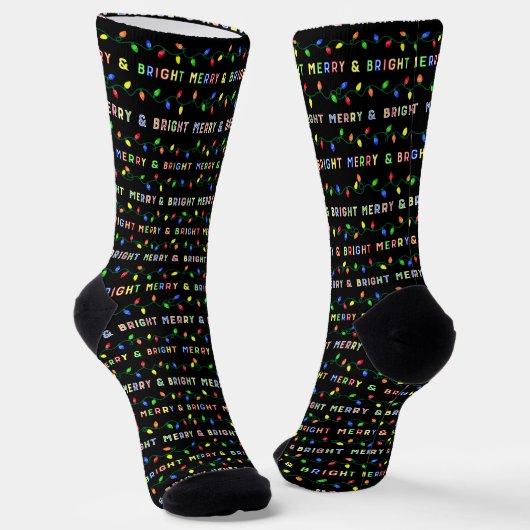 Chaussette Lumières de Noël multiples (Angulaire)