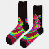 Chaussette Luna Louve-Femme (Gauche)