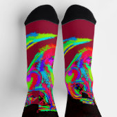 Chaussette Luna Louve-Femme (Haut)