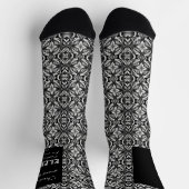 Chaussette L'unité du noir et blanc (Haut)