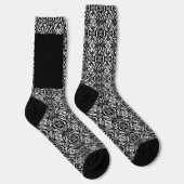 Chaussette L'unité du noir et blanc (Droite)