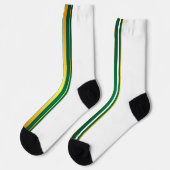 Chaussette Luxe Linge tendance Green Texture Collection (Gauche)