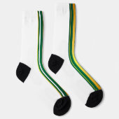 Chaussette Luxe Linge tendance Green Texture Collection (Droite)