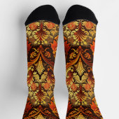 Chaussette Luxueux, Elaboré, Vintage d'automne (Haut)