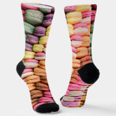 Chaussette Macarons Colorés Drôle (Angulaire)