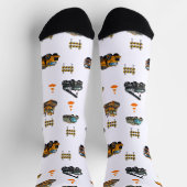 Chaussette Machinerie de construction (Haut)
