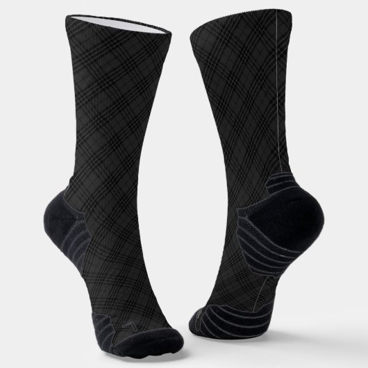 Chaussette MacKay Marled Tartan Plaid Scottish Pattern (Angulaire)