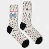 Chaussette MahJong tuiles (symboles) conception (Droite)