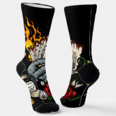 Chaussette Main Des Cartes (Angulaire)