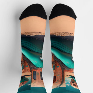 Chaussette Maison de la baleine du désert