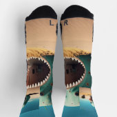 Chaussette Maison du monstre du désert (Haut)