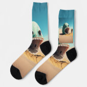Chaussette Maison du monstre du désert (Gauche)