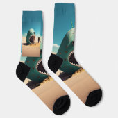 Chaussette Maison du monstre du désert (Droite)