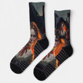 Chaussette Maison hantée (Gauche)