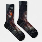 Chaussette Maison hantée (Droite)