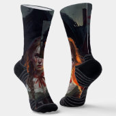 Chaussette Maison hantée (Angulaire)