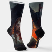 Chaussette Maison hantée (Angulaire)