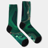 Chaussette Malachite Cu6CO3(OH)2 (Droite)