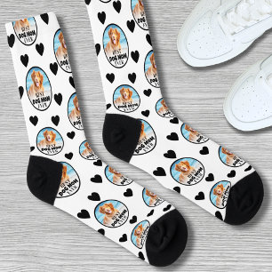 Chaussette Maman de Chien Adorable Personnalisé avec Photo