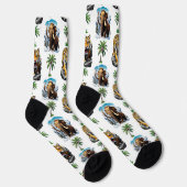 Chaussette Mammoth Sabertooth Tiger âge de glace Conception M (Droite)