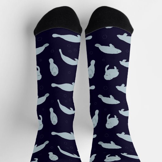 Chaussette Manatees mignon dessin (Haut)