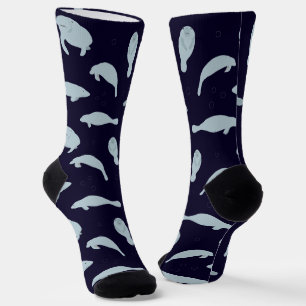 Chaussette Manatees mignon dessin