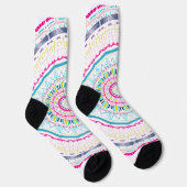 Chaussette mandala coloré (Droite)