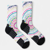 Chaussette mandala coloré (Droite)