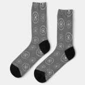 Chaussette Mandala du Cancer (Gauche)