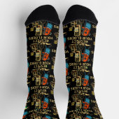 Chaussette Manette de jeu rétro drôle pour les amateurs de je (Haut)