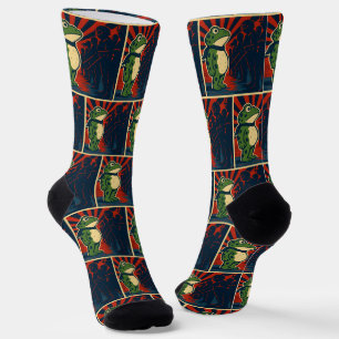 Chaussette Manifestation de la Grenouille de Portland