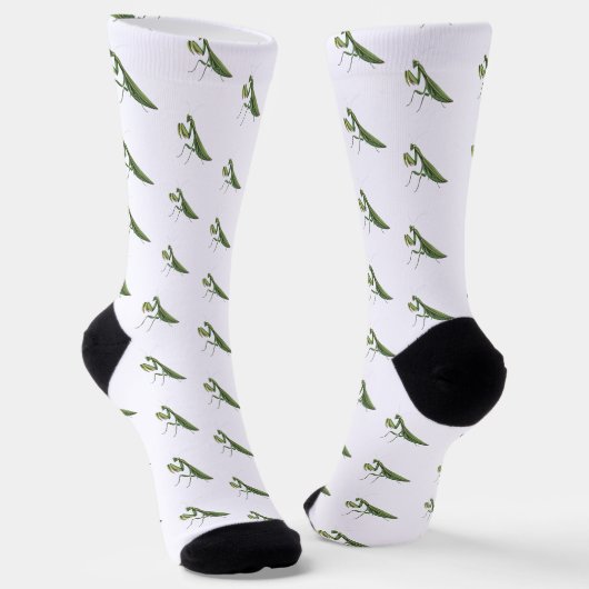 Chaussette Mante religieuse illustrée (Angulaire)