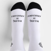 Chaussette Marcher dans l'abondance (Haut)