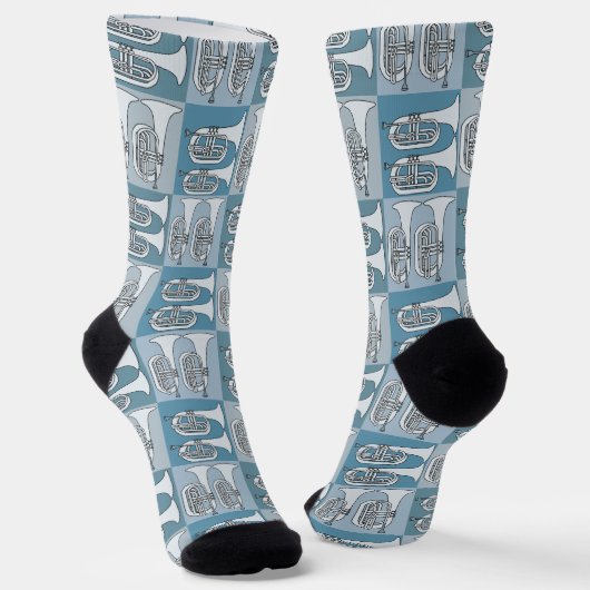 Chaussette Marching Baritone Crosshatch (Angulaire)