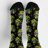 Chaussette Mardi Gras festif  (Haut)