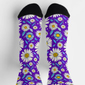 Chaussette Marguerites et Feuilles (Haut)