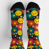 Chaussette Marguerites et sourires (Haut)