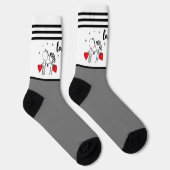 Chaussette Mariage, Valentine's day Chaussettes (Droite)