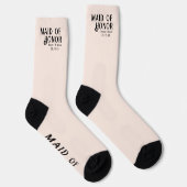 Chaussette Mariée et chambre avec Mariage Date de la servante (Droite)