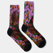 Chaussette Mariée Florale (Droite)