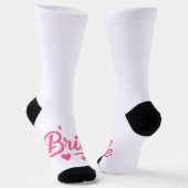 Chaussette Mariée Néon Rose (Angulaire)