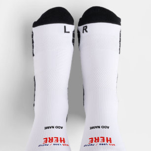 CHAUSSETTE MARQUE BLANCHE MODERNE ET PERSONNALISABLE VÉRIFIÉE