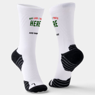 CHAUSSETTE MARQUE BLANCHE MODERNE ET PERSONNALISABLE VÉRIFIÉE