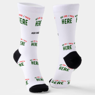 CHAUSSETTE MARQUE BLANCHE MODERNE ET PERSONNALISABLE VÉRIFIÉE