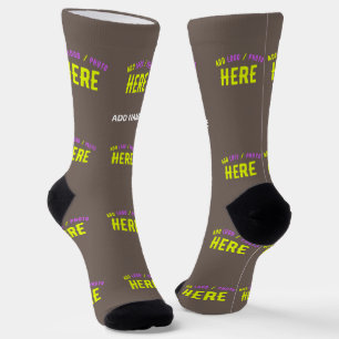 CHAUSSETTE MARQUE VÉRIFIÉE DE CAFÉ MODERNE ET PERSONNALISABLE